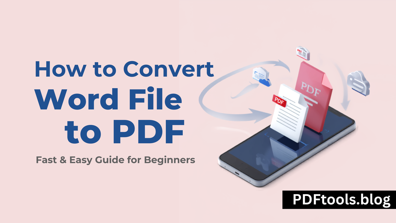 How to Convert Word File to PDF in Mobile